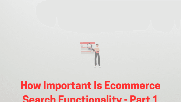 How Important Is Ecommerce Search Functionality – Part 1
